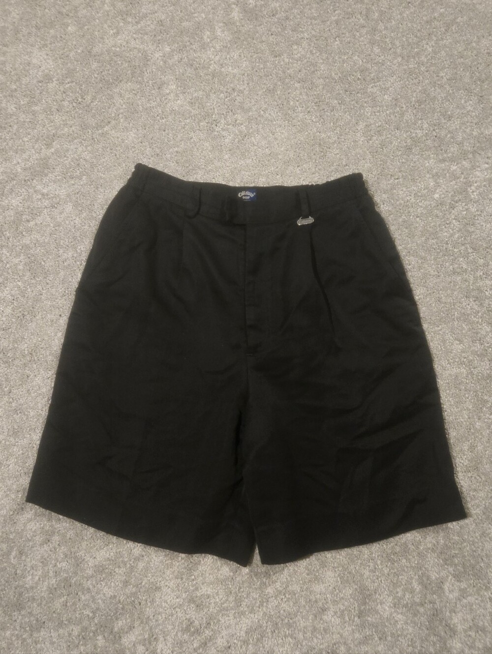 Callaway Golf Shorts Women's 8 Black Bermuda